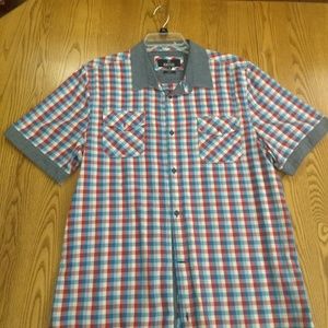 Buffalo mens shirt, size L, slim fit